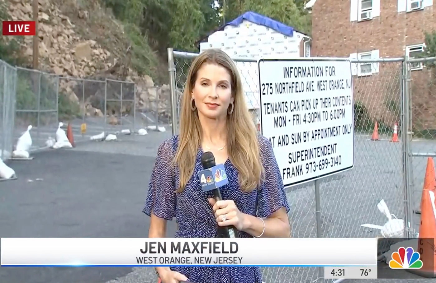 Jen Maxfield reports: Apartment Complex Evacuated Due to Ida DamageApartment Complex Evacuated Due to Ida Damage