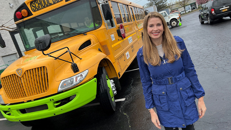 The Story Behind the Story: The Yellow School Bus Goes Green